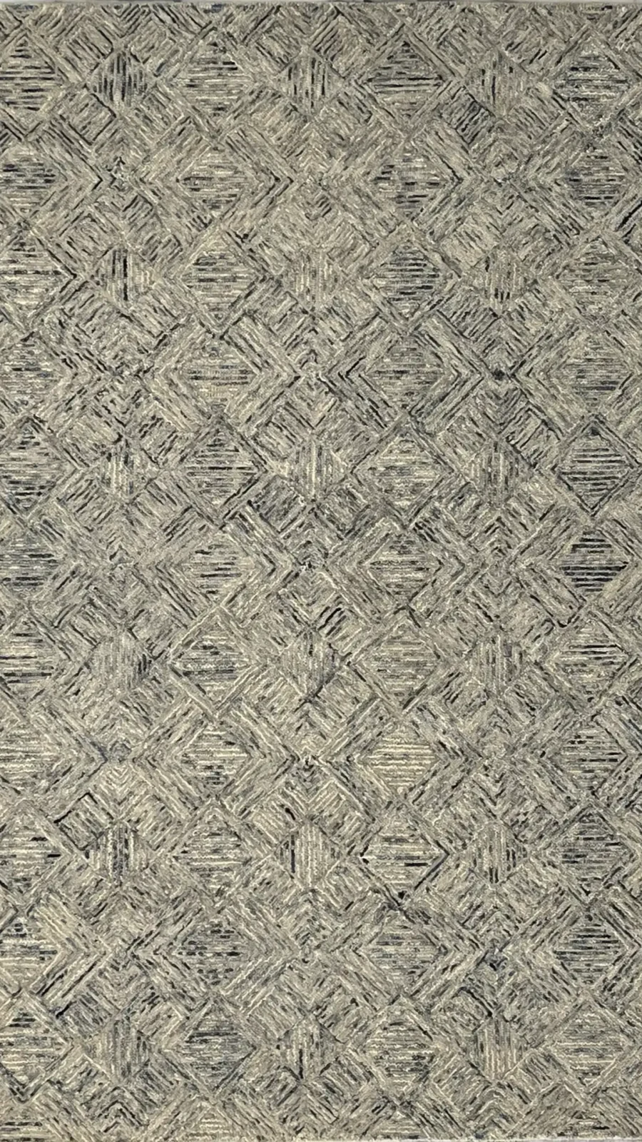 Geo Mirage I, 100% Wool Pile, Hand Tufted Rug, Multi