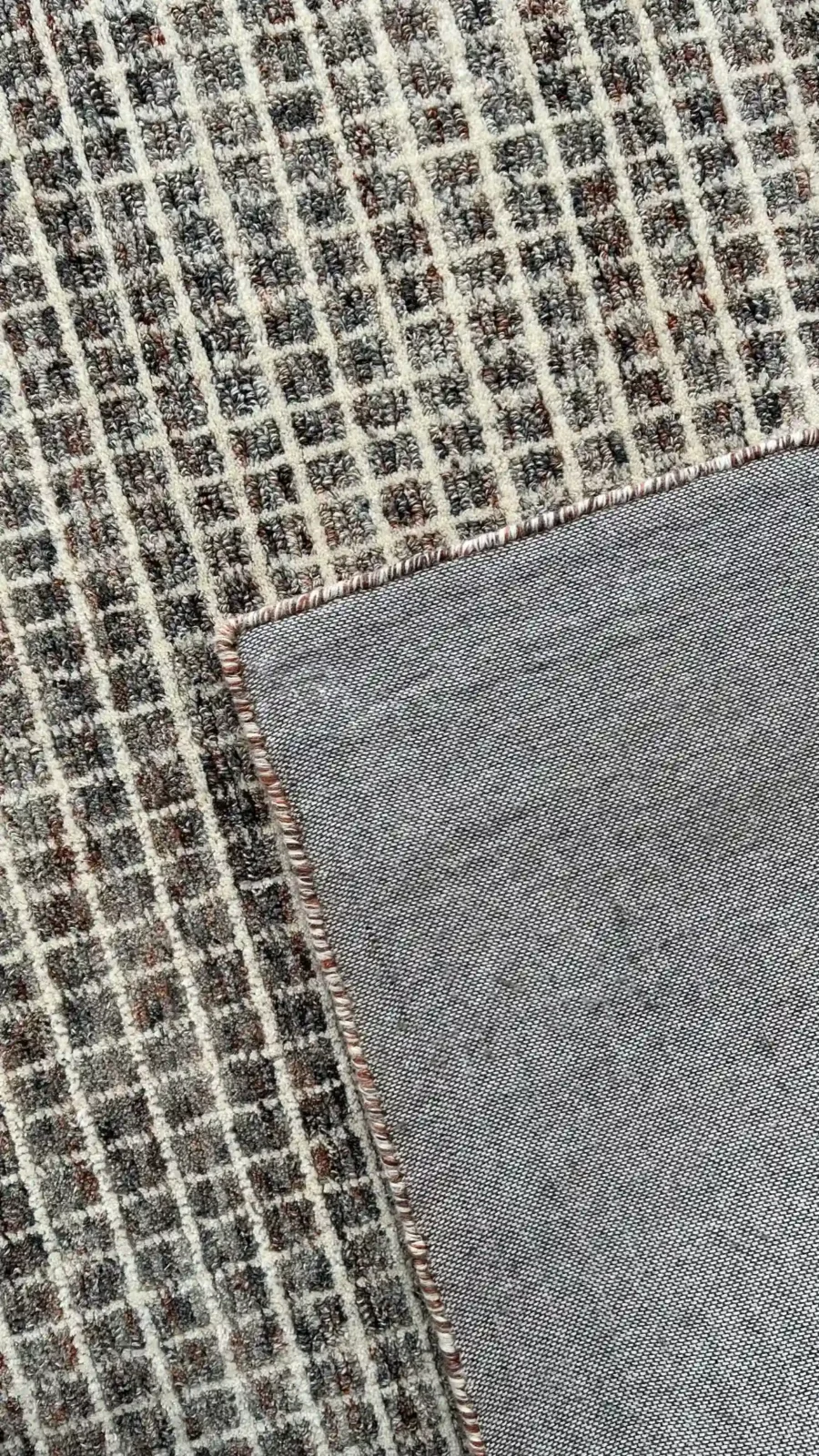 Pixel I, 100% Wool Pile, Hand Tufted Rug, Beige/Multi - Image 3